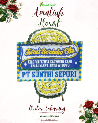 Papan Bunga Duka di Kampung Apar